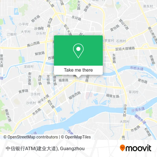 中信银行ATM(建业大道) map
