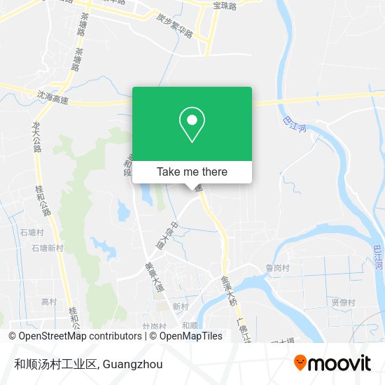 和顺汤村工业区 map