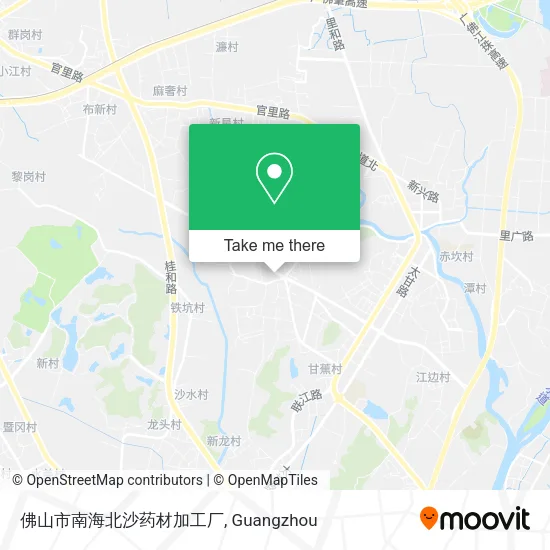 佛山市南海北沙药材加工厂 map
