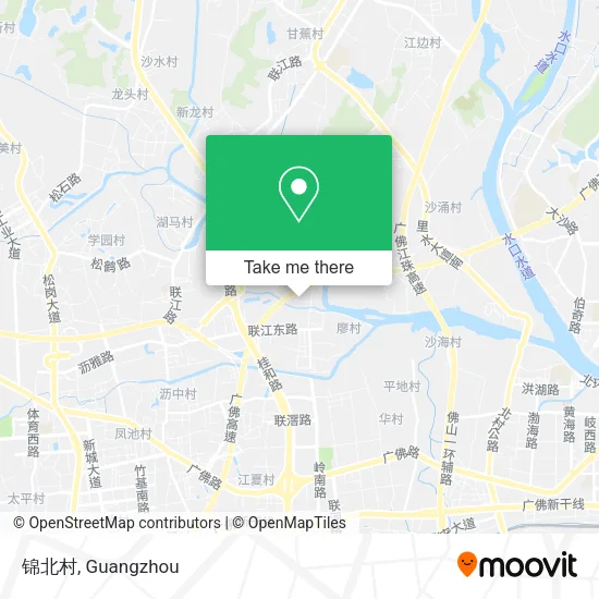 锦北村 map