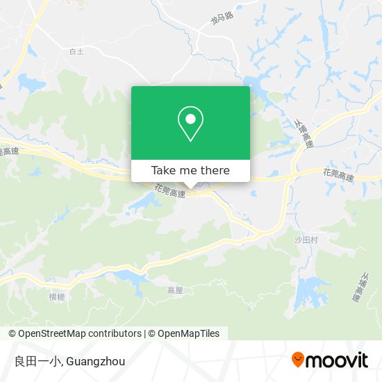 良田一小 map