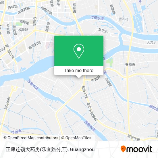 正康连锁大药房(乐宜路分店) map