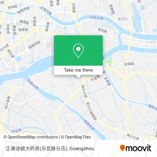 正康连锁大药房(乐宜路分店) map
