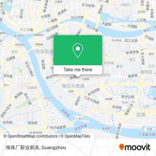 海珠厂新业厨具 map