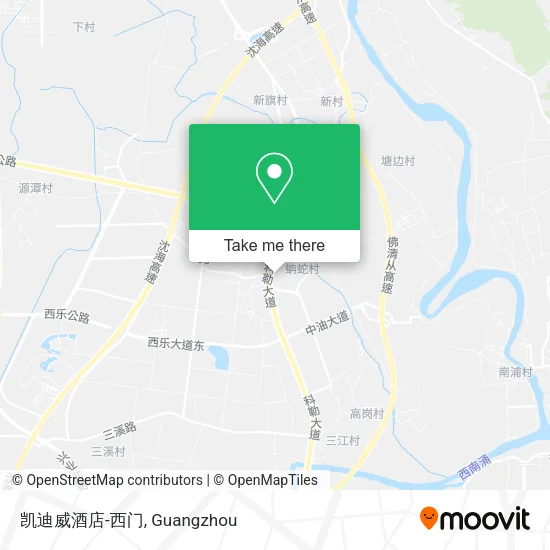 凯迪威酒店-西门 map