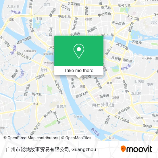 广州市晓城故事贸易有限公司 map