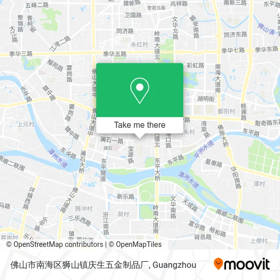 佛山市南海区狮山镇庆生五金制品厂 map
