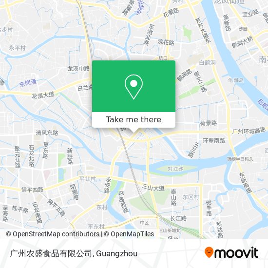 广州农盛食品有限公司 map