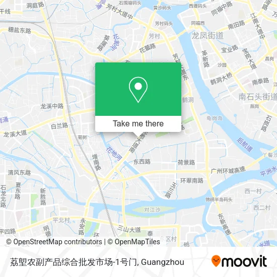荔塱农副产品综合批发市场-1号门 map