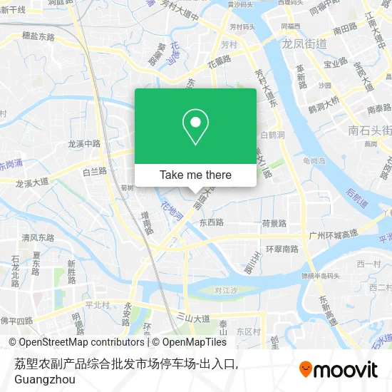 荔塱农副产品综合批发市场停车场-出入口 map