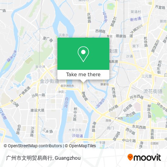 广州市文明贸易商行 map