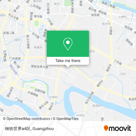 钢铁世界a4区 map