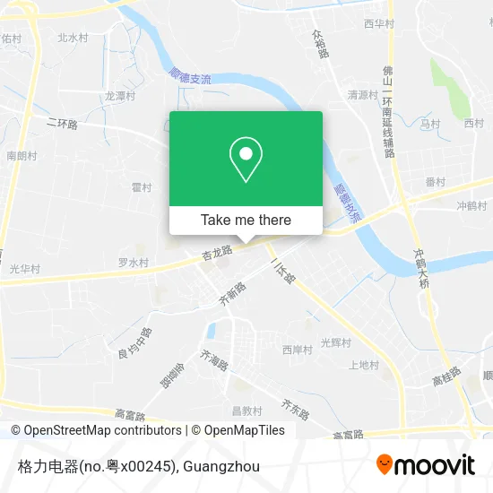 格力电器(no.粤x00245) map