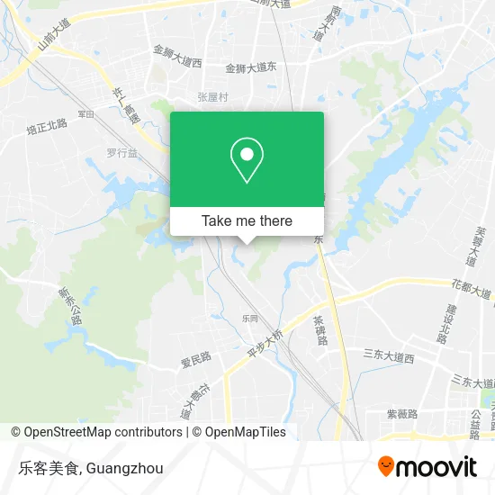 乐客美食 map