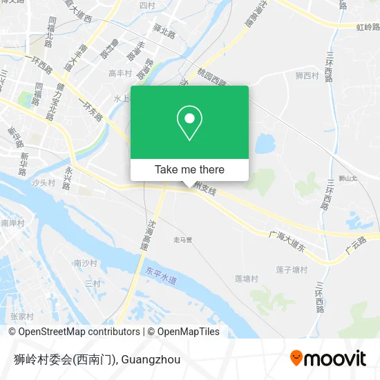 狮岭村委会(西南门) map