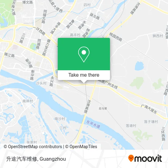 升途汽车维修 map