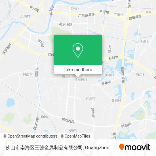 佛山市南海区三强金属制品有限公司 map
