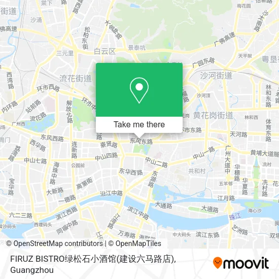 FIRUZ BISTRO绿松石小酒馆(建设六马路店) map