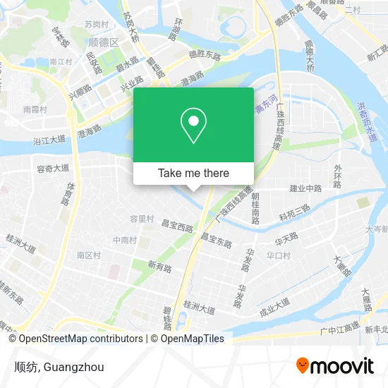 顺纺 map