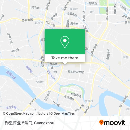 御皇商业-5号门 map