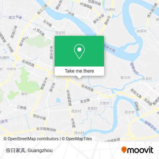 假日家具 map