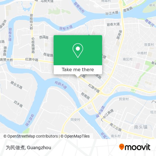 为民做煮 map