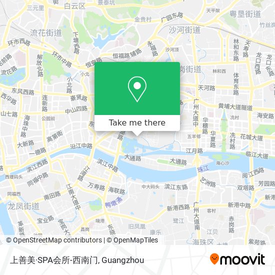 上善美·SPA会所-西南门 map