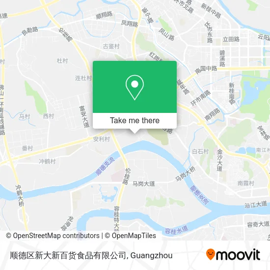 顺德区新大新百货食品有限公司 map