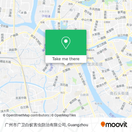 广州市广卫白蚁害虫防治有限公司 map