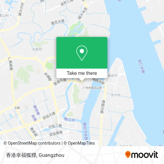 香港幸福狐狸 map