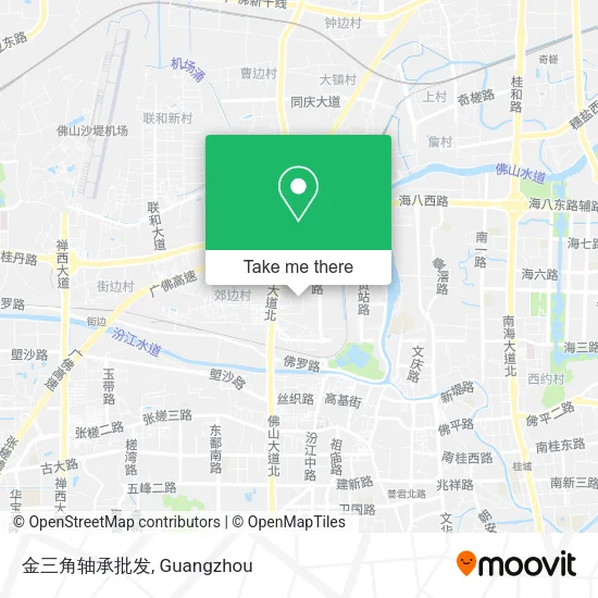 金三角轴承批发 map