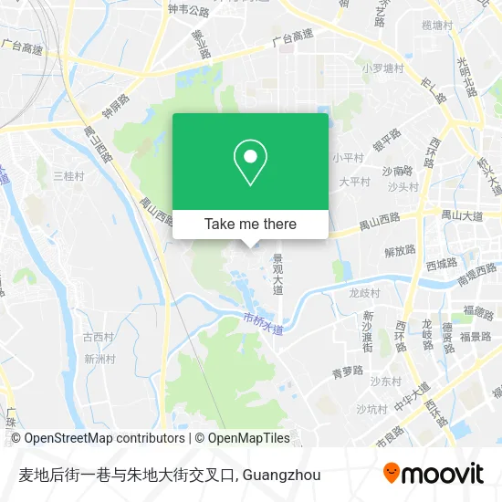 麦地后街一巷与朱地大街交叉口 map