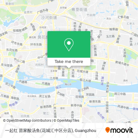 一起红 苗家酸汤鱼(花城汇中区分店) map