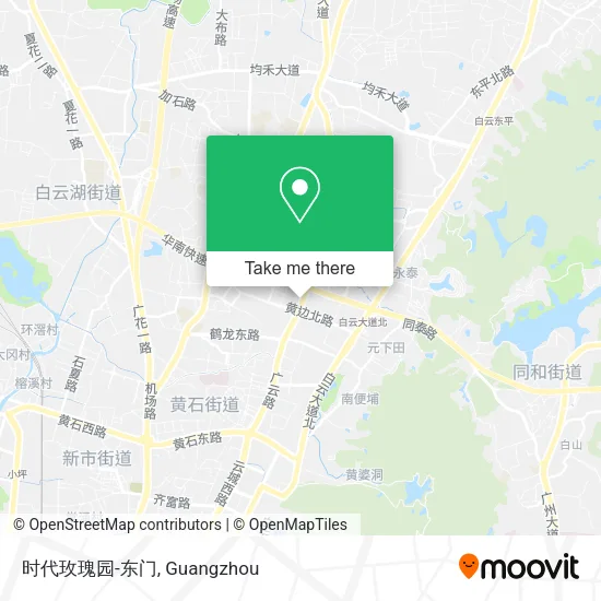 时代玫瑰园-东门 map