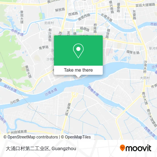 大涌口村第二工业区 map
