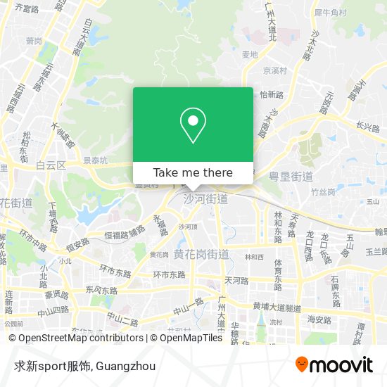 求新sport服饰 map