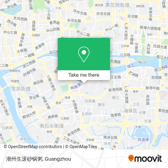 潮州生滚砂锅粥 map