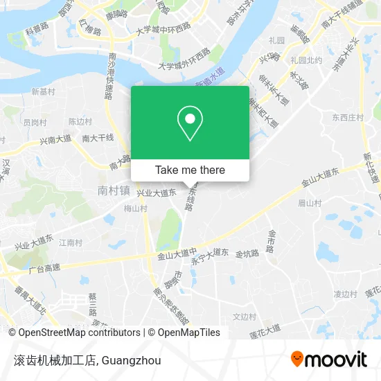 滚齿机械加工店 map