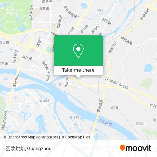 荔欧烘焙 map
