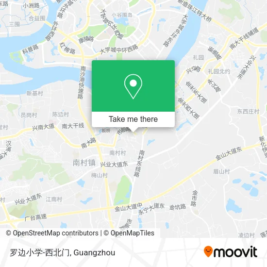 罗边小学-西北门 map