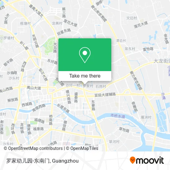 罗家幼儿园-东南门 map