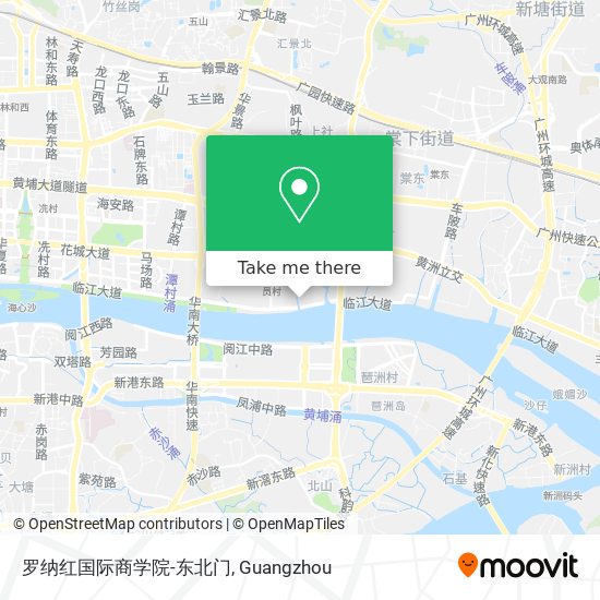 罗纳红国际商学院-东北门 map