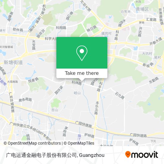 广电运通金融电子股份有限公司 map