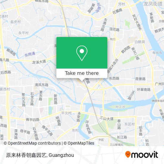 原来林香朝鑫园艺 map