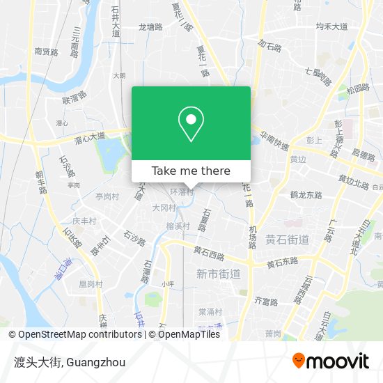 渡头大街 map