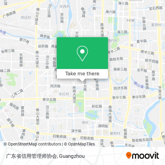 广东省信用管理师协会 map