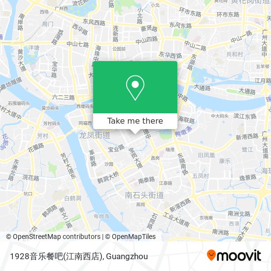 1928音乐餐吧(江南西店) map