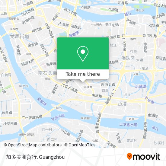 加多美商贸行 map
