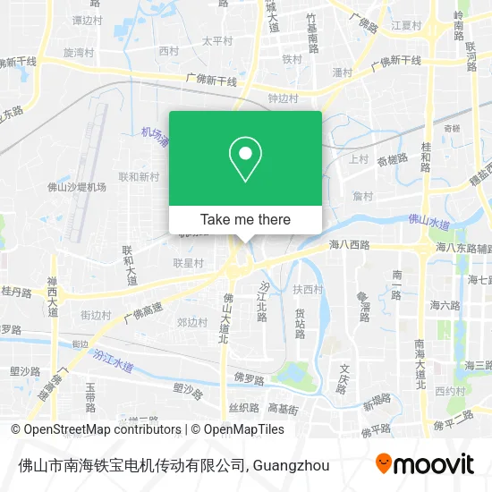 佛山市南海铁宝电机传动有限公司 map