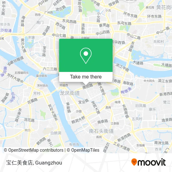 宝仁美食店 map